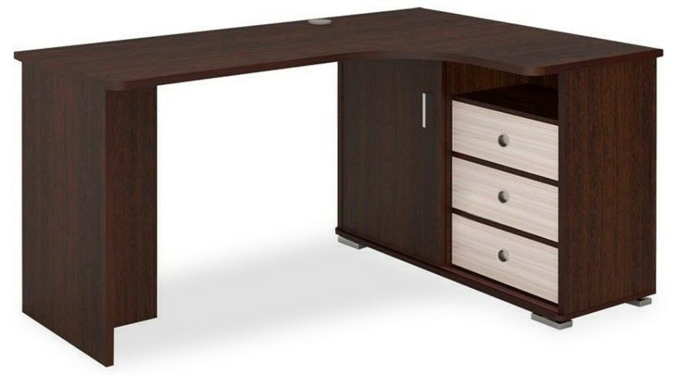 Фото Стол письменный Домино СР-165С MER_SR-165S-VKV-PRAV-NOVYJ - интернет-магазин МегаТерем в Москве