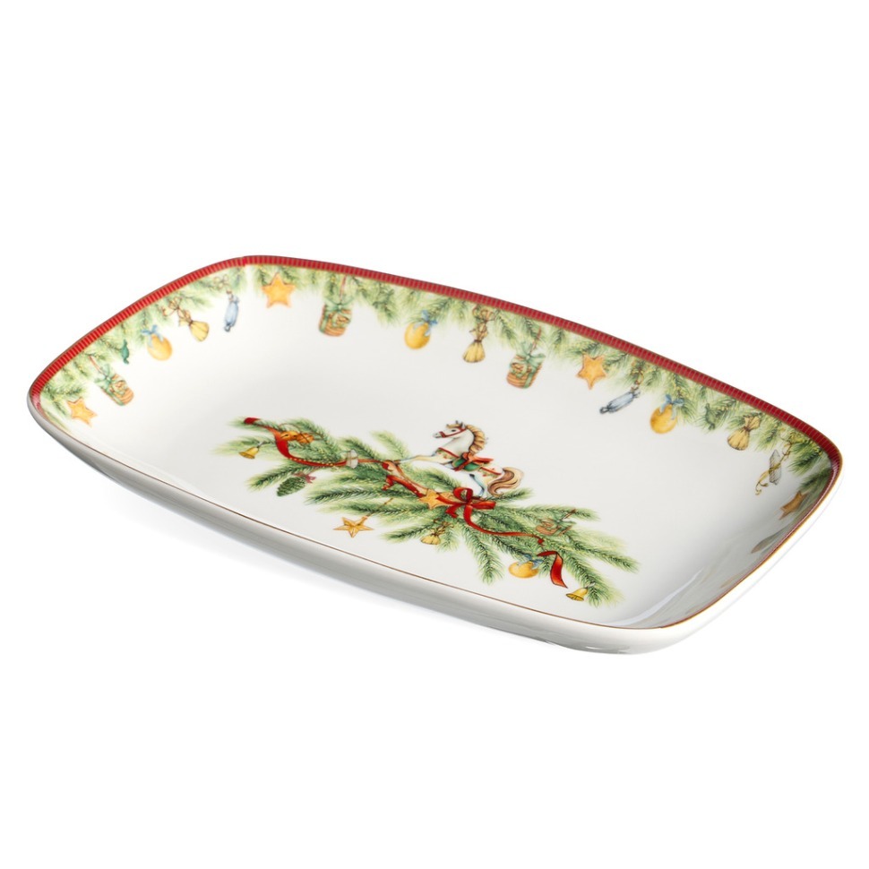 Фото Блюдо lefard щелкунчик 25,3*16,3*3,2 см (85-2084)  - интернет-магазин МегаТерем в Москве