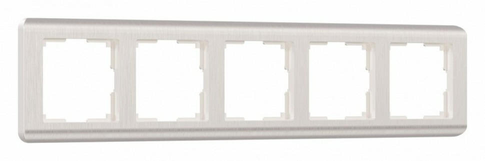 Фото Рамка на 5 постов Werkel Stream (перламутровый) W0052113 WRK_a051280 - интернет-магазин МегаТерем в Москве