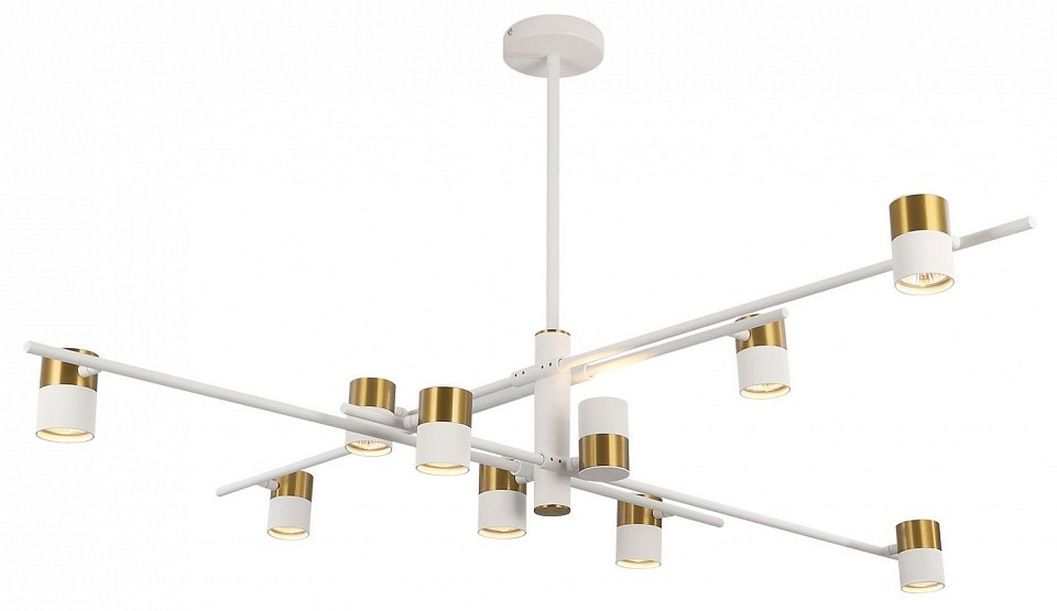 Фото Люстра на штанге Lussole Gilbert LSP-8828 - интернет-магазин МегаТерем в Москве