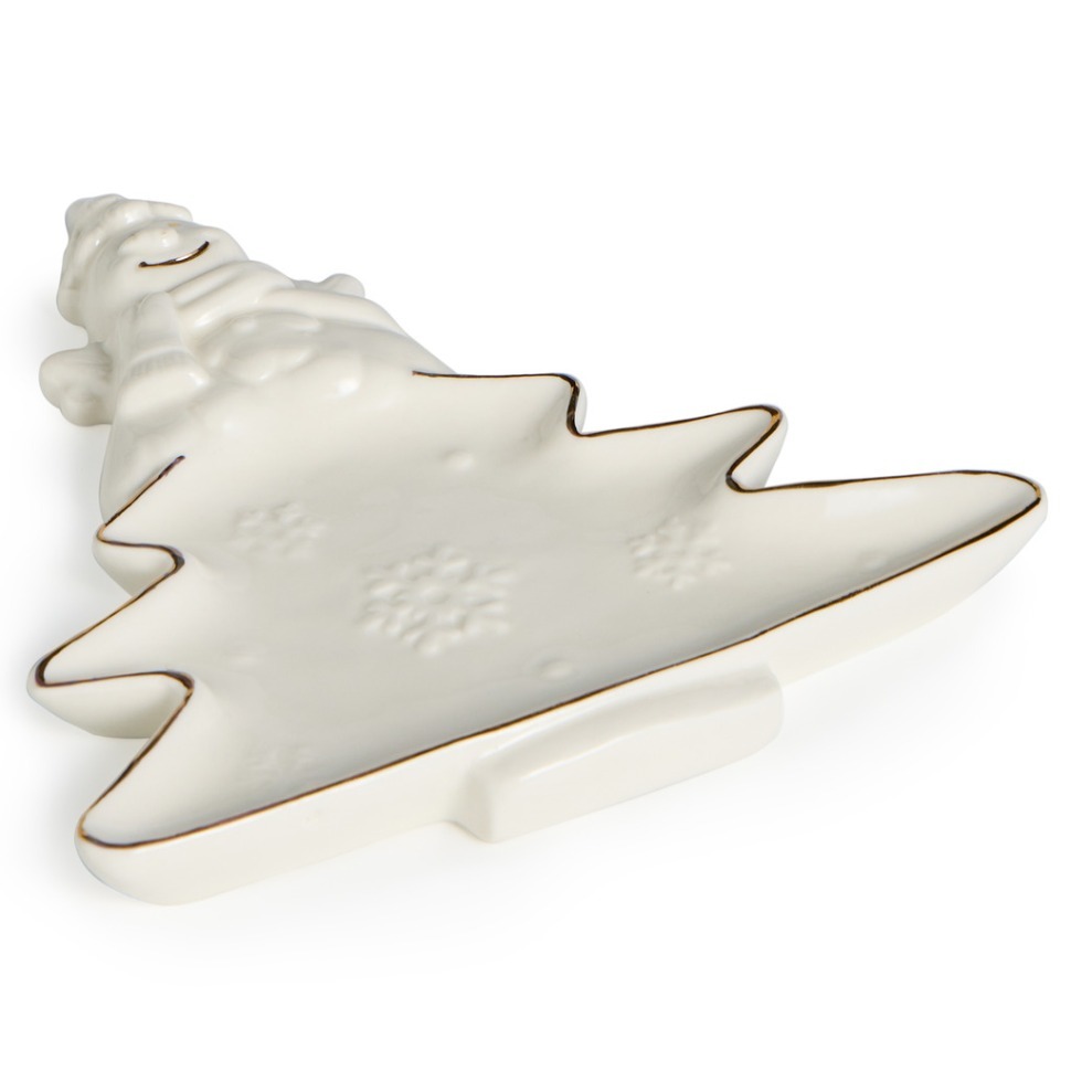 Фото Блюдо сервировочное елка 18,5*9*2,2 см Lefard (146-2189) - интернет-магазин МегаТерем в Москве