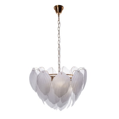 Люстра Swan матовые лепестки d60см h55см (TT-00011602)
