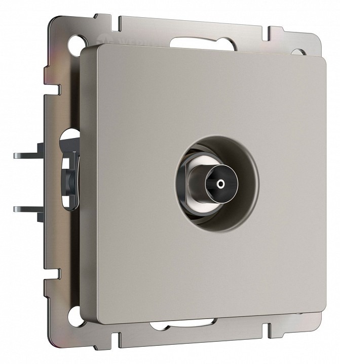 Фото ТВ-розетка без рамки Werkel дымчатый W1283004 WRK_a069469 - интернет-магазин МегаТерем в Москве