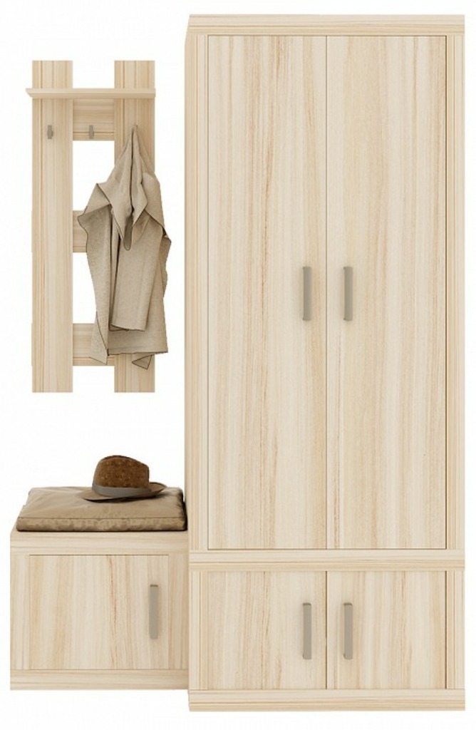 Фото Стенка для прихожей Toivo ТОЙ-ПР 2 MER_TOJ-PR-2-KK - интернет-магазин МегаТерем в Москве