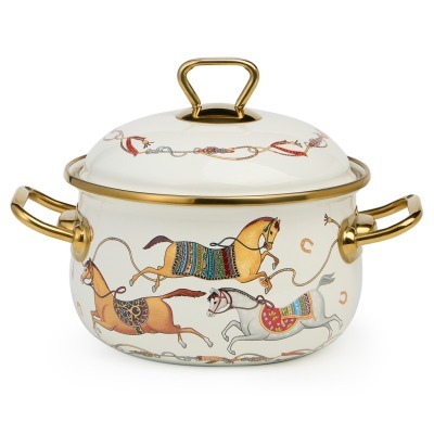 Кастрюля lefard эмалированн...