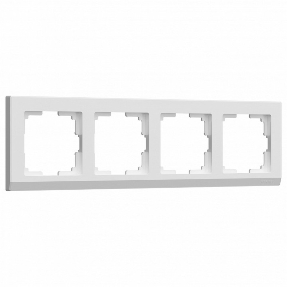 Фото Рамка на 4 поста Werkel Stark (белый) W0041801 WRK_a050914 - интернет-магазин МегаТерем в Москве