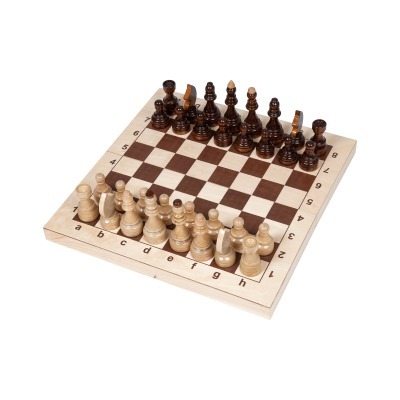 Шахматы "Кировские" большие (Россия, дерево, 43х21.5х6 см) (31115)