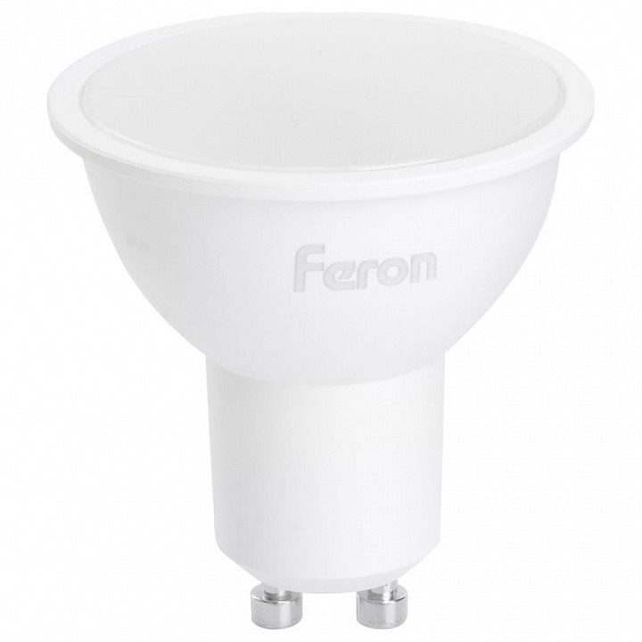 Фото Лампа светодиодная Feron LB-24 GU10 5Вт 6400K 51217 FE_51217 - интернет-магазин МегаТерем в Москве