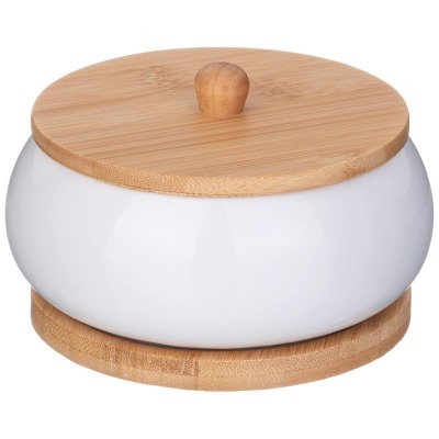 Банка с дерев. крышкой lefa...