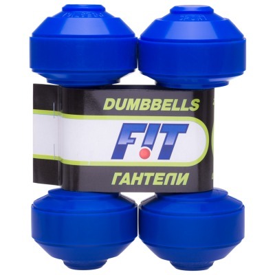 Гантели пластиковые европод...