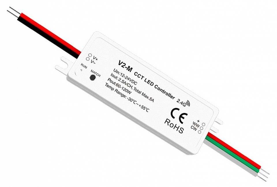 Фото Контроллер-диммер и регулятор ЦТ Wi-Fi для смартфонов и планшетов Favourite  2001-CTR-003 FV_2001-CTR-003 - интернет-магазин МегаТерем в Москве