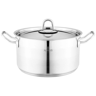 Кастрюля agness 22x12 см 4,...