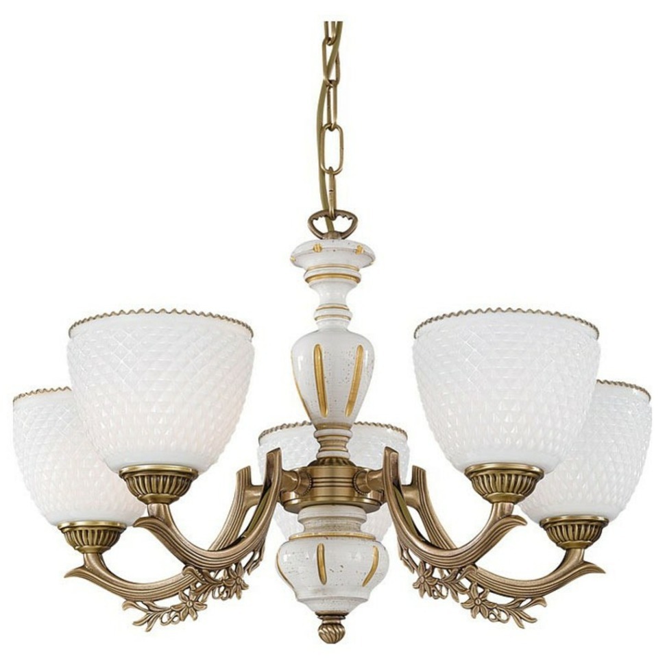 Фото Подвесная люстра Reccagni Angelo 8656 L 8656/5 RA_L_8656_5 - интернет-магазин МегаТерем в Москве