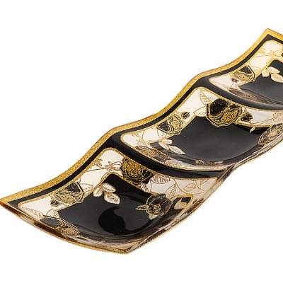 Менажница 38,5х13,5 см, 3 с...