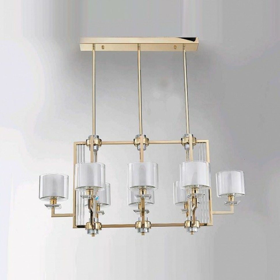 Фото Люстра на штанге Newport  4408/S gold NWP_M0060957 - интернет-магазин МегаТерем в Москве