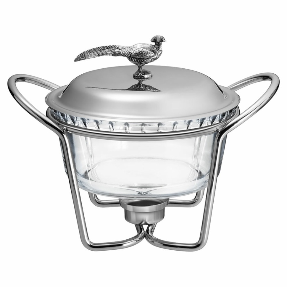 Фото Блюдо с крышкой lefard для сервировки, серия охота, 1,3л (920-102)  - интернет-магазин МегаТерем в Москве