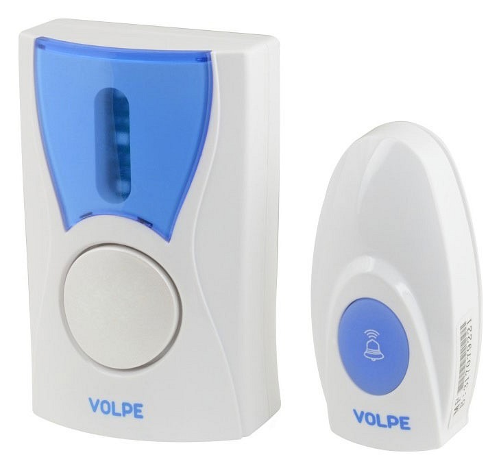Фото Звонок беспроводной Volpe UDB-Q027 UL-00002403 UL_UL-00002403 - интернет-магазин МегаТерем в Москве