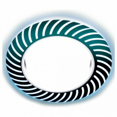 Встраиваемый светильник Ambrella Light GX53 G444 G444 WH/CLD AMBR_G444_WH_CLD