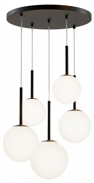 Фото Подвесной светильник Maytoni Basic form MOD321PL-05B MY_MOD321PL-05B - интернет-магазин МегаТерем в Москве