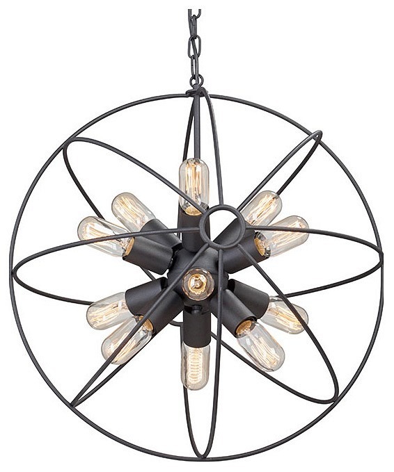 Фото Подвесная люстра Vitaluce V4576 V4576-1/12 VI_V4576-1_12 - интернет-магазин МегаТерем в Москве