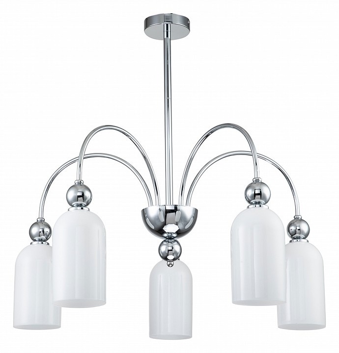 Фото Люстра на штанге Escada Ode 686/5PL Chrome ESC_686_5PL_Chrome - интернет-магазин МегаТерем в Москве