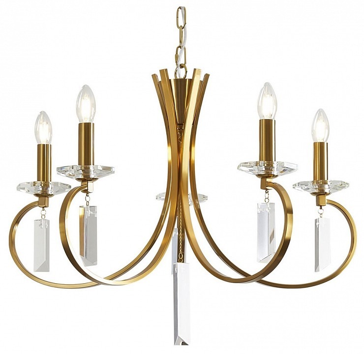 Фото Подвесная люстра Freya Harvest FR2040PL-05BS MY_FR2040PL-05BS - интернет-магазин МегаТерем в Москве