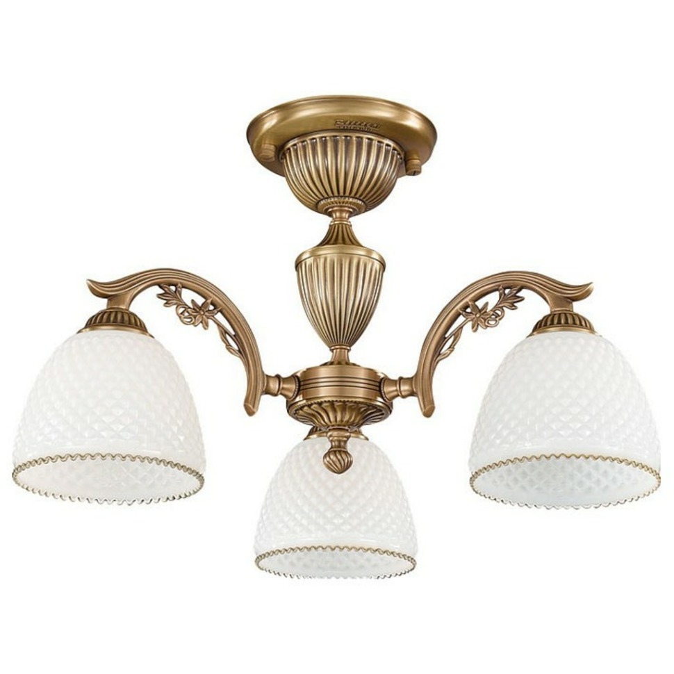 Фото Люстра на штанге Reccagni Angelo 8601 PL 8621/3 RA_PL_8621_3 - интернет-магазин МегаТерем в Москве