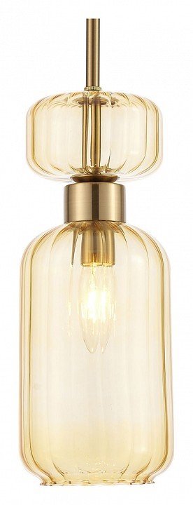 Фото Подвесной светильник Escada Gloss 1141/1S Amber ESC_1141_1S_Amber - интернет-магазин МегаТерем в Москве