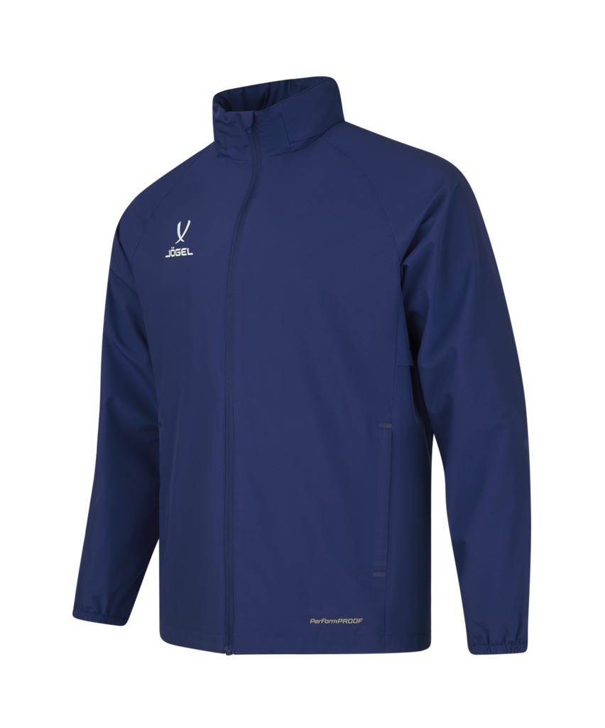 Фото Куртка ветрозащитная JÖGEL PREMIER PerFormPROOF FZ Rain Jacket, темно-синий (2122929) - интернет-магазин МегаТерем в Москве