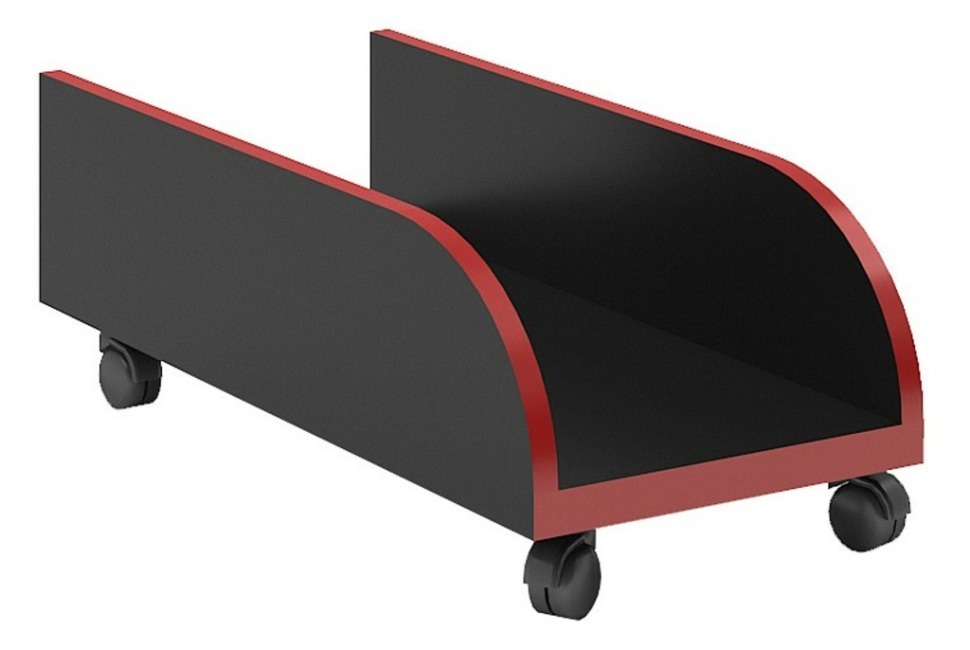 Фото Подставка под системный блок Домино Lite СП-30ПЧ MER_SP-30P-CH - интернет-магазин МегаТерем в Москве