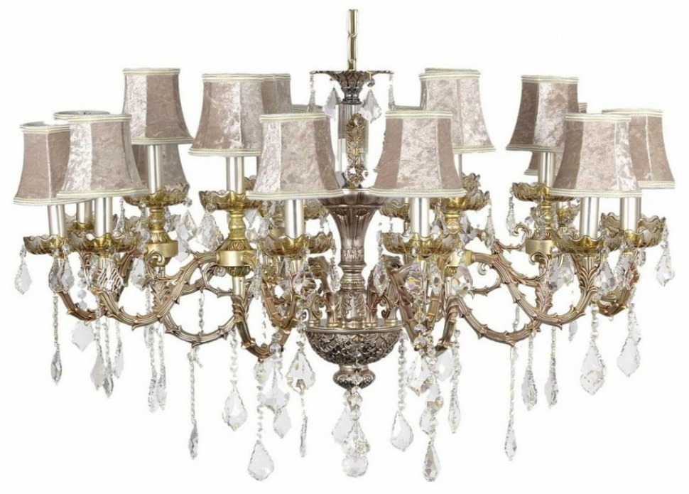 Фото Подвесная люстра Dio D’Arte Lucca Lucca E 1.1.18.200 CG DDA_Lucca_E_1.1.18.200_CG - интернет-магазин МегаТерем в Москве