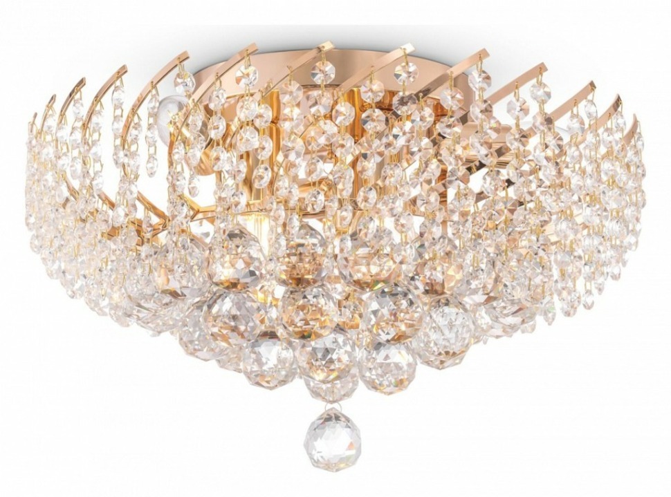 Фото Потолочная люстра Maytoni Karolina DIA120-06-G MY_DIA120-06-G - интернет-магазин МегаТерем в Москве