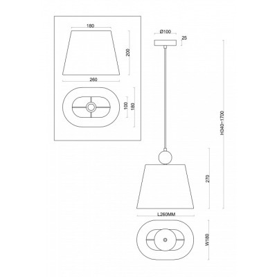 Подвесной светильник Freya Soho FR2028PL-01N MY_FR2028PL-01N