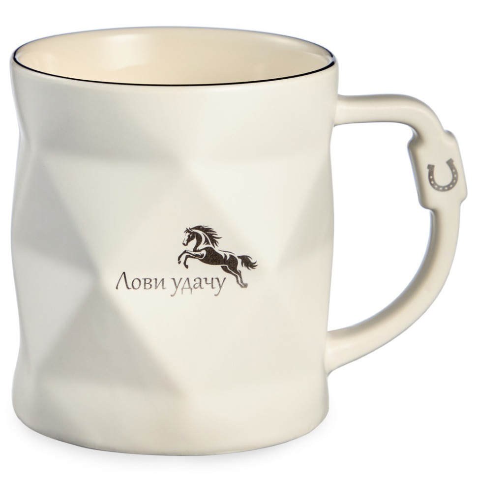 Фото Кружка lefard лови удачу 390мл (260-1071)  - интернет-магазин МегаТерем в Москве