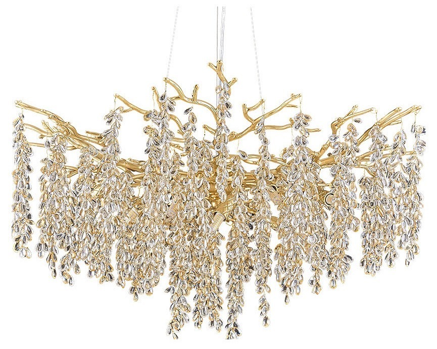 Фото Подвесная люстра Divinare Salice 3134/01 SP-10 DV_3134_01_SP-10 - интернет-магазин МегаТерем в Москве