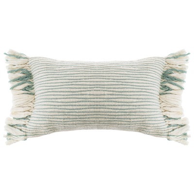 Чехол на подушку мятного цв...