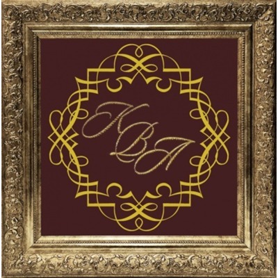 Картина Вензель с кристалла...