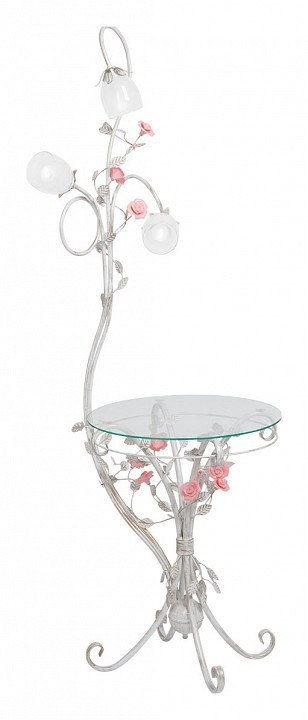 Фото Торшер с полкой Vitaluce V1704 V1704-0/3P VI_V1704-0_3P - интернет-магазин МегаТерем в Москве