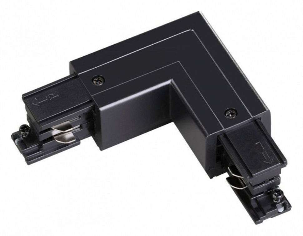 Фото Соединитель угловой L-образный для треков Novotech Port 135065 NV_135065 - интернет-магазин МегаТерем в Москве