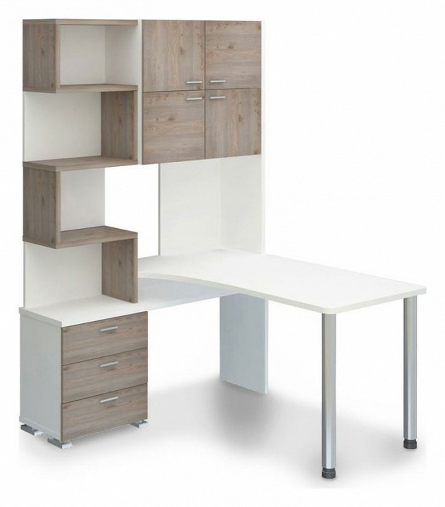 Фото Стол компьютерный Домино нельсон СР-500М-190 MER_SR_500M_190_BENBE-LEV - интернет-магазин МегаТерем в Москве