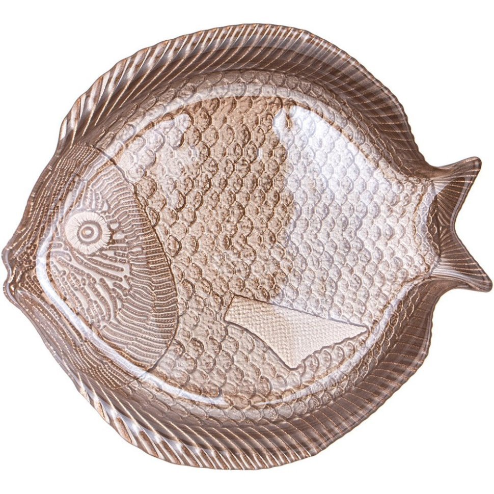 Фото Блюдо fish sand 26см Bronco (336-089) - интернет-магазин МегаТерем в Москве