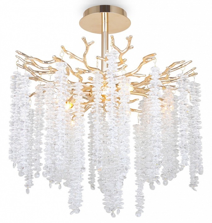 Фото Подвесная люстра Freya Mineral FR1010CL-06G MY_FR1010CL-06G - интернет-магазин МегаТерем в Москве