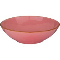 Тарелка суповая-салатник "concerto"диаметр 19 см розовый Bronco (408-112)
