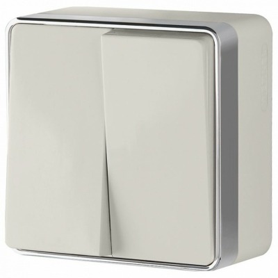 Выключатель двухклавишный Werkel Gallant (слоновая кость) W5020003 WRK_a051562