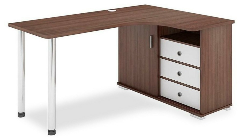 Фото Стол письменный СР-165СМ MER_SR-165SM_SHBESH-PRAV - интернет-магазин МегаТерем в Москве