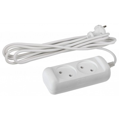 Удлинитель Эра  U-2-5m-2x1 ...