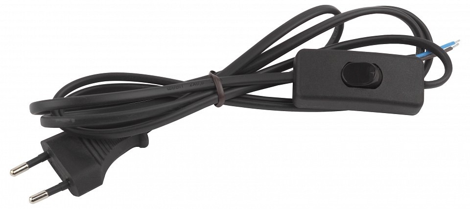 Фото Провод электрический Эра  UX-ШВВП-S-1,8m-B ER_B0044072 - интернет-магазин МегаТерем в Москве