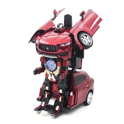 Радиоуправляемый трансформер Maserati Levante Red 1:14 (стреляет присосками) (MZ-2392PF)