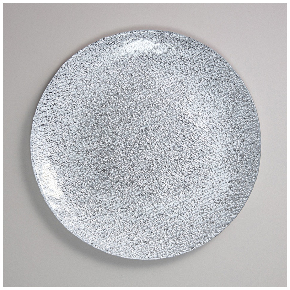 Фото Тарелка обеденная shine silver 27 см мал уп.-4шт мин.партия Lefard (338-100) - интернет-магазин МегаТерем в Москве