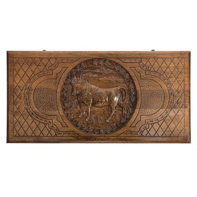 Нарды резные "Зодиак Телец", Ustyan (28745)